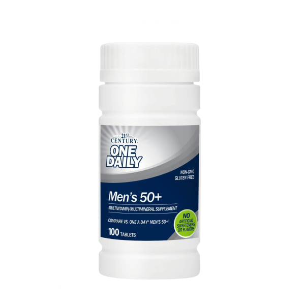 21st Century One Daily Men’s 50+ Multivitamin/Multimineral Supplement