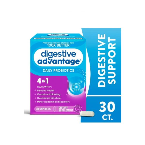 Schiff Digestive Advantage Daily Probiotics 30 Capsules